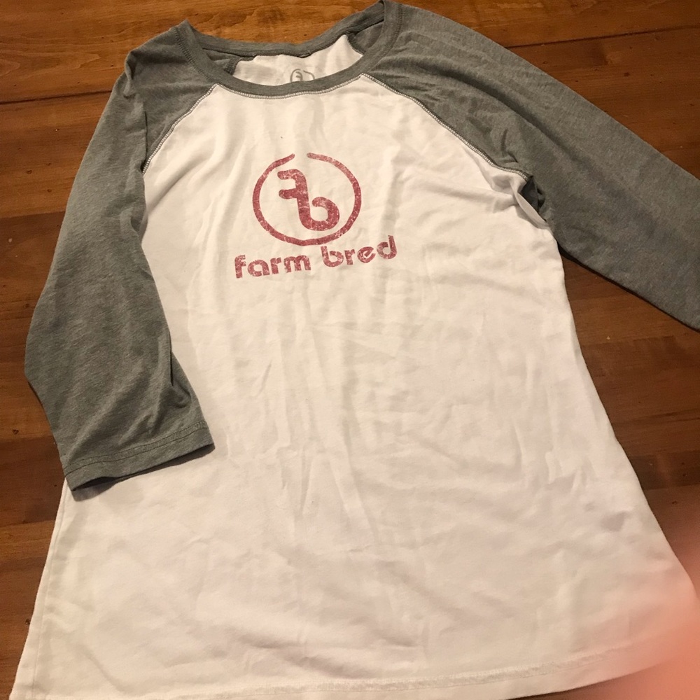 Farm Bred baseball tee